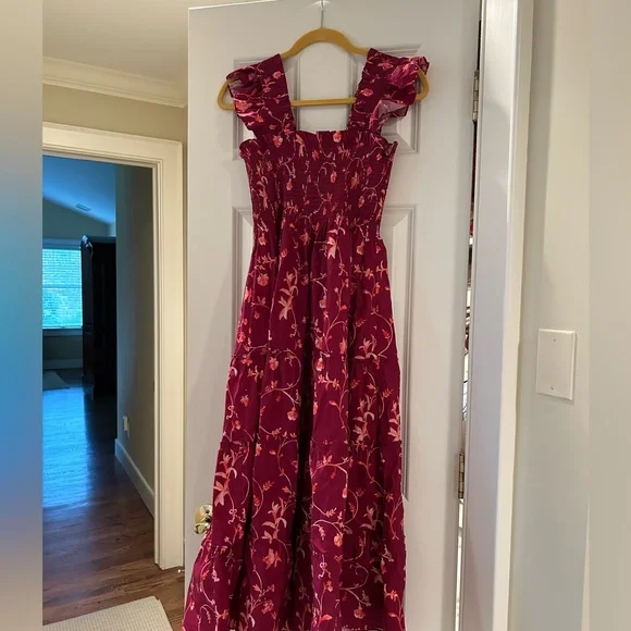 Hill House | Dresses | Hill House Nap Dress Maroon With Light Redpink Flowers Never Been Worn | Poshmark Hill House | Dresses | Hill House Nap Dress Maroon With Light Redpink Flowers Never Been Worn | Poshmark